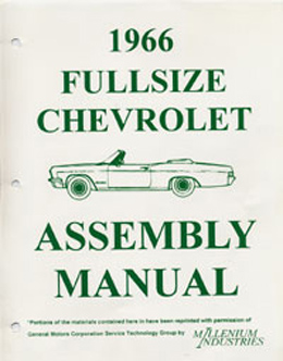 1966 ASSEMBLY MANUAL (ea)