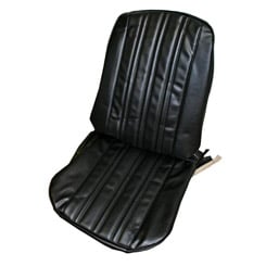 1966 SEAT COVER, FRONT, VINYL BUCKET, IMPALA, SS, BLACK