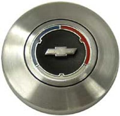 1966 HORN BUTTON, WOOD WHEEL (ea)