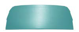 1967-68 REAR DECK SHELF, 2DR HT, AQUA (ea) (trim to fit a 4dr & sedan models)