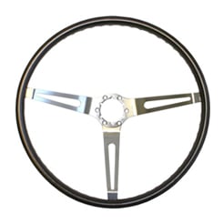 1967-68 STEERING WHEEL, SIMULATED WALNUT WOOD (ea)