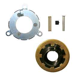 1967-69 HORN CONTACT KIT, SPORT WOOD WHEEL