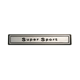 1967 GLOVE BOX EMBLEM (SUPER SPORT)