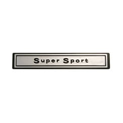 1967 GLOVE BOX EMBLEM (SUPER SPORT)