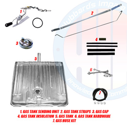 1967 GAS TANK KIT