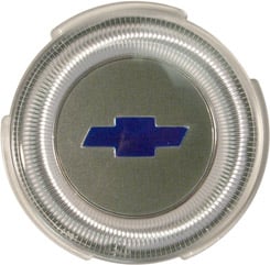 1967 HORN BUTTON EMBLEM, "BOW TIE"