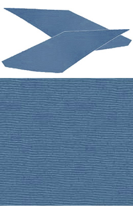 1967 SAIL PANELS, SURREY BRIGHT BLUE