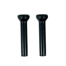 1968-72 DOOR LOCK KNOBS, BLACK