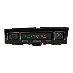 1968 DIGITAL DASH, WITH BLACK FACE AND RED LIGHTING