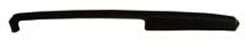 1968 DASH PAD, BLACK ONLY, W/ A/C