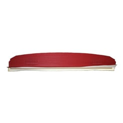 1968 REAR DECK SHELF, 2 DR. CAPRICE, MESH, RED (ea)