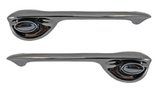 1969-1970 DOOR HANDLES, FRONT 4 DOOR (SET)