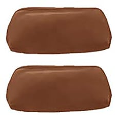 1969-70 HEADREST COVERS, BENCH SADDLE (pr)