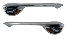 1969-1970 DOOR HANDLES, REAR 4 DOOR