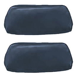 1969 HEADREST COVER BUCKETS DK BLUE (pr)