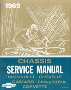 1969 SHOP MANUAL (ea)