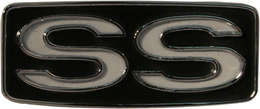 1969 HORN PAD EMBLEM, "SS" (ea)