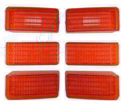 1970 TAILLIGHT KIT (lenses only)(set of 6)