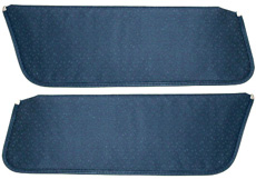 1971-72 SUNVISORS, HT, PERFORATED,  DK BLUE