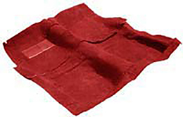1971-73 CARPET RED,LOOP. ALL MODELS