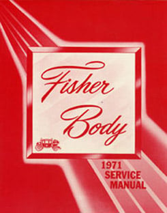 1971 FISHER BODY MANUAL (ea)