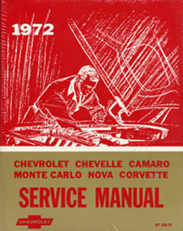 1972 SHOP MANUAL (ea)