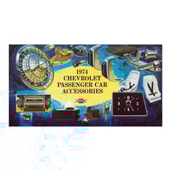 1974 CAR ACCESSORY BOOK (ea)