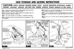 1958 JACKING INSTRUCTIONS, ALL