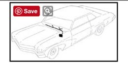 1966 DASH  HARNESS, console shift manual trans.