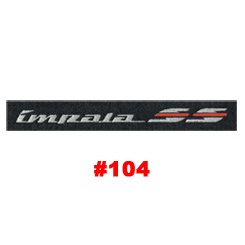 EXTRA IMPALA SS LOGO FOR FLOOR MATS
