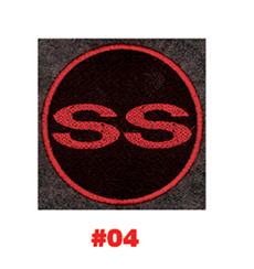 CARPET FLOOR MATS, W/SS LOGO, AQUA