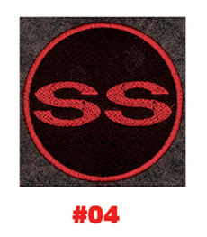 CARPET FLOOR MATS, W/SS LOGO, GOLD TUX (set)	