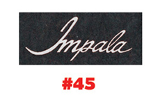 EXTRA IMPALA LOGO FOR FLOOR MATS	