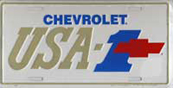 LICENSE PLATE "USA-1"