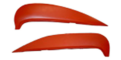 1961 Chevrolet Impala Bel Air Biscayne Fender Skirt Scuff Pads - Vintage Restoration Part 9 thumbnail image