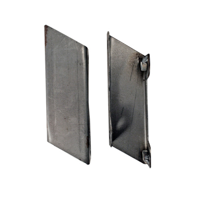 1967 Chevrolet Impala Front Corner Parking Light Bezels - Chrome Pair, Dynacorn 1710N