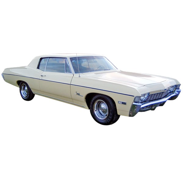 68-69 Impala Body Side Belt Molding Moulding Bath Tub Style Trim - Foto 8